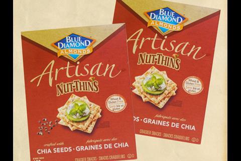 Canada: Almond Nut Thins with Chia Seeds